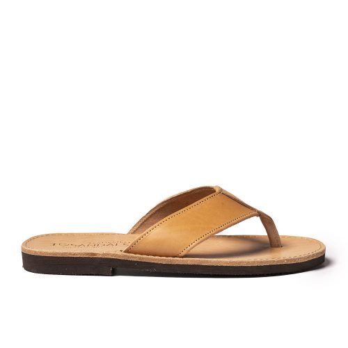 Men's leather sandals "Paris" natural