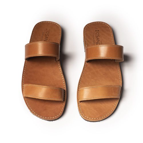 Men's leather sandals "Adam" natural