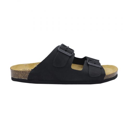 Γυναικεία ανατομικά σανδάλια plakton nobuck 2 negro eva plakton 8mm 2 plakton