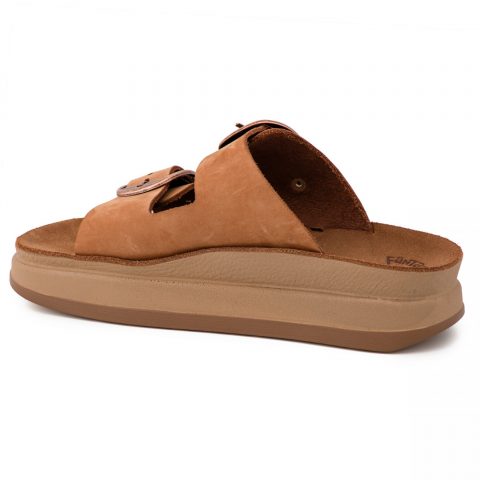 Γυναικεία ανατομικά fantasy sandals ZEFI capuccino