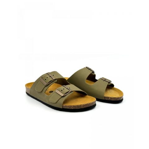 Γυναικεία ανατομικά σανδάλια plakton beta afelpado nobuck khaki