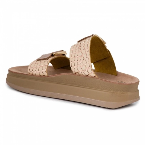 Γυναικεία ανατομικά fantasy sandals Adelita rosegold croco