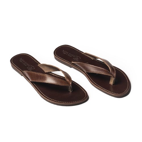 Corfu Sandals αντρικό δερμάτινο σανδάλι ''xenophon'' καφέ